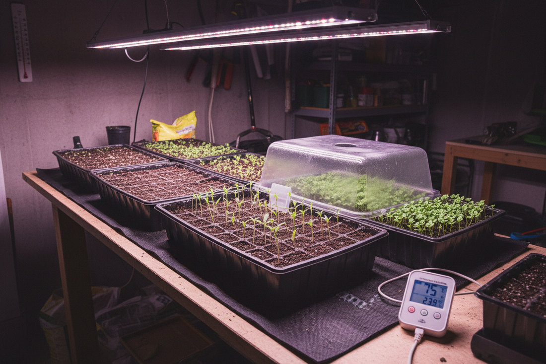 Seedling heat mat: start seeds early and even — Early-Winter Edition