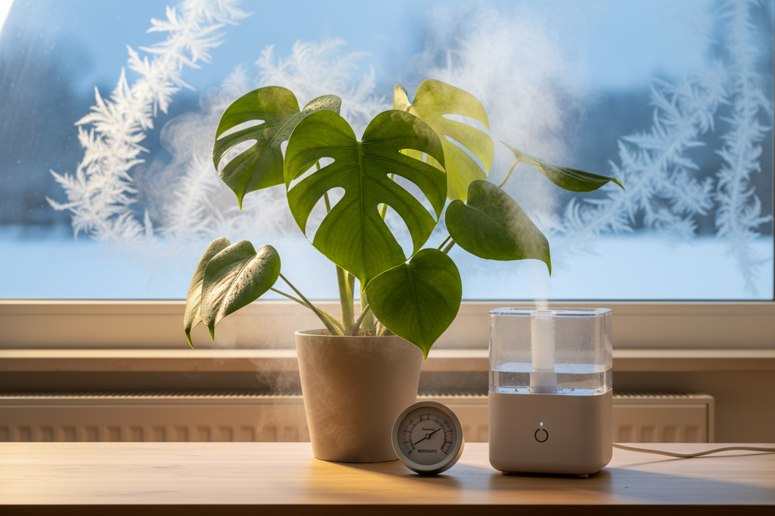 Humidity for houseplants: get soft leaves without waking up mold — Early-Winter Edition