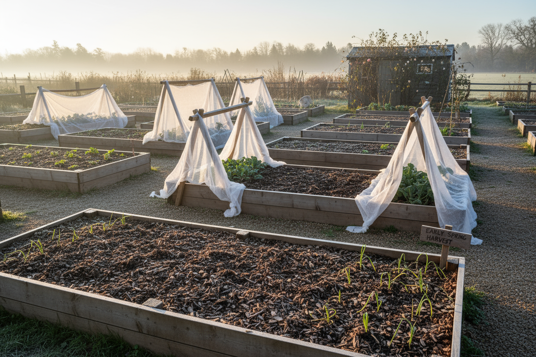 Raised garden beds for winter prep (Late-Fall Edition)