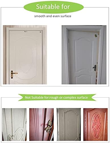 3D Door Stickers Murals Peel and Stick - Outer Beach Road - Door Wallpaper Self-Adhesive Door Decals Removable PVC Waterproof Door Poster for Bedroom Living Room Door Decoration 35.4 x 78.7 inch