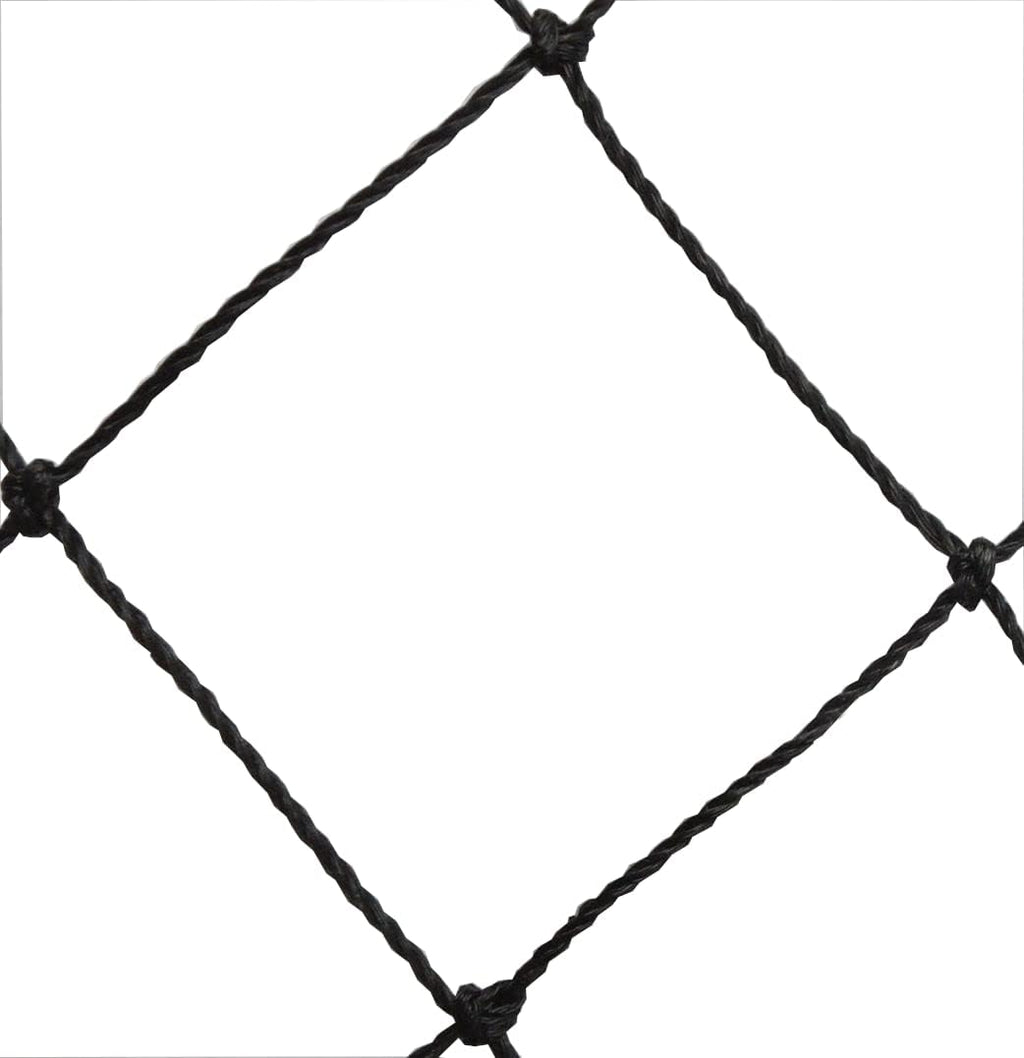 Poultry Netting 1" or 2" Mesh Heavy Knotted Nets Aviary Gamefowl Quail Chicken Bird Block Net Long Lasting Break/Burst 85/245 lb Polyethylene 8-10 Year Lifespan (25' X 150', 1)