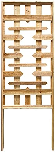 Premium Cedar Camelot Trellis – 72" H x 28" W Elegant Wooden Garden Trellis for Climbing Plants – Outdoor Cedar Lattice Panel for Privacy & Decor – Sturdy Plant Support by Prime Retreat