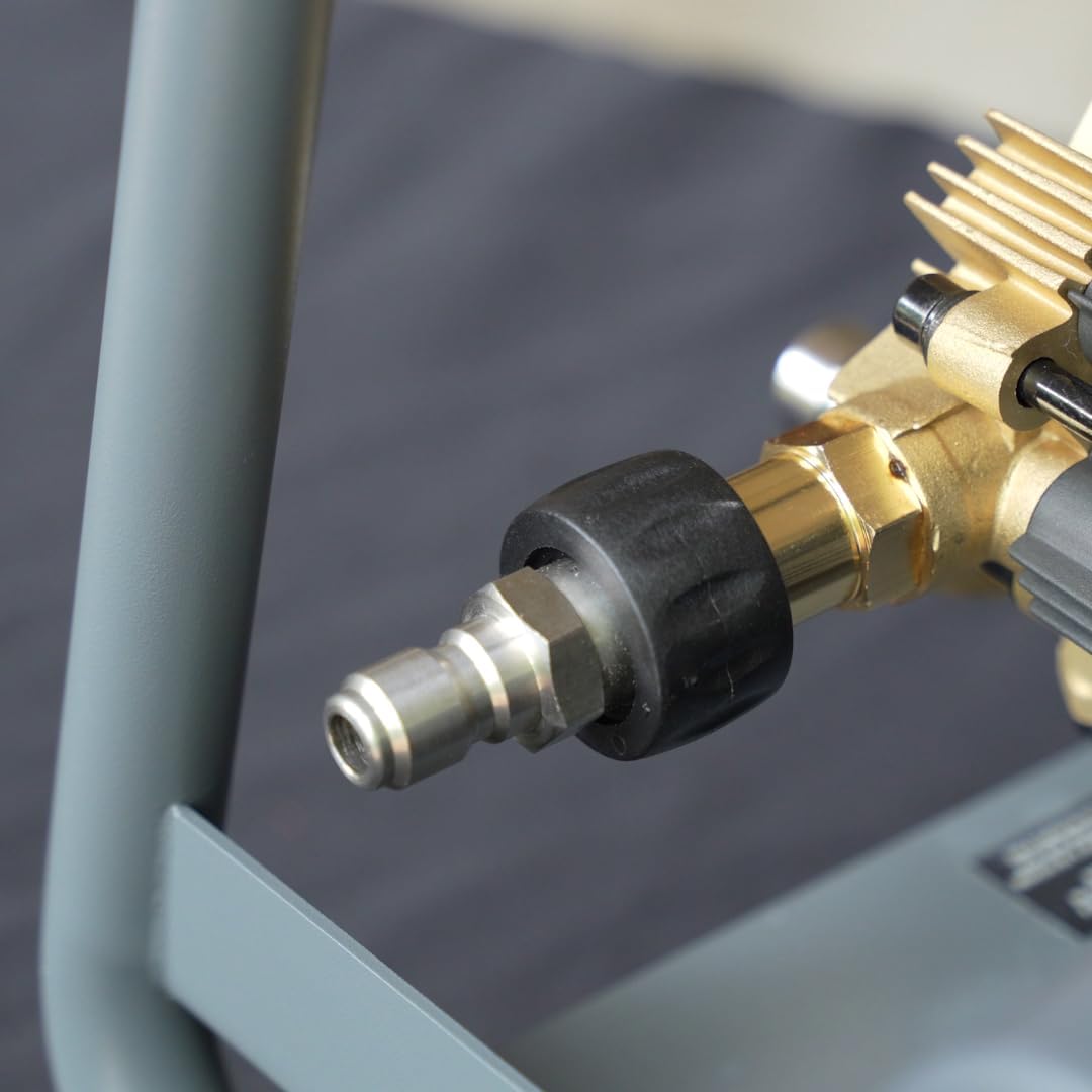 ACTIVE Quick Connect Kit M22-14mm for all type of Pressure Washers, Male Female 304 Stainless Steel Quick Disconnect Kit for Power Washer, Operating with Max 4000 PSI & 12 GPM at a temperature of 212F