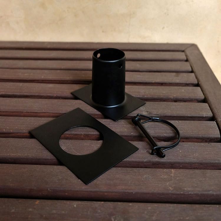 Nutshell Stores Kenchiku Rain Chain - Black - 10 Feet