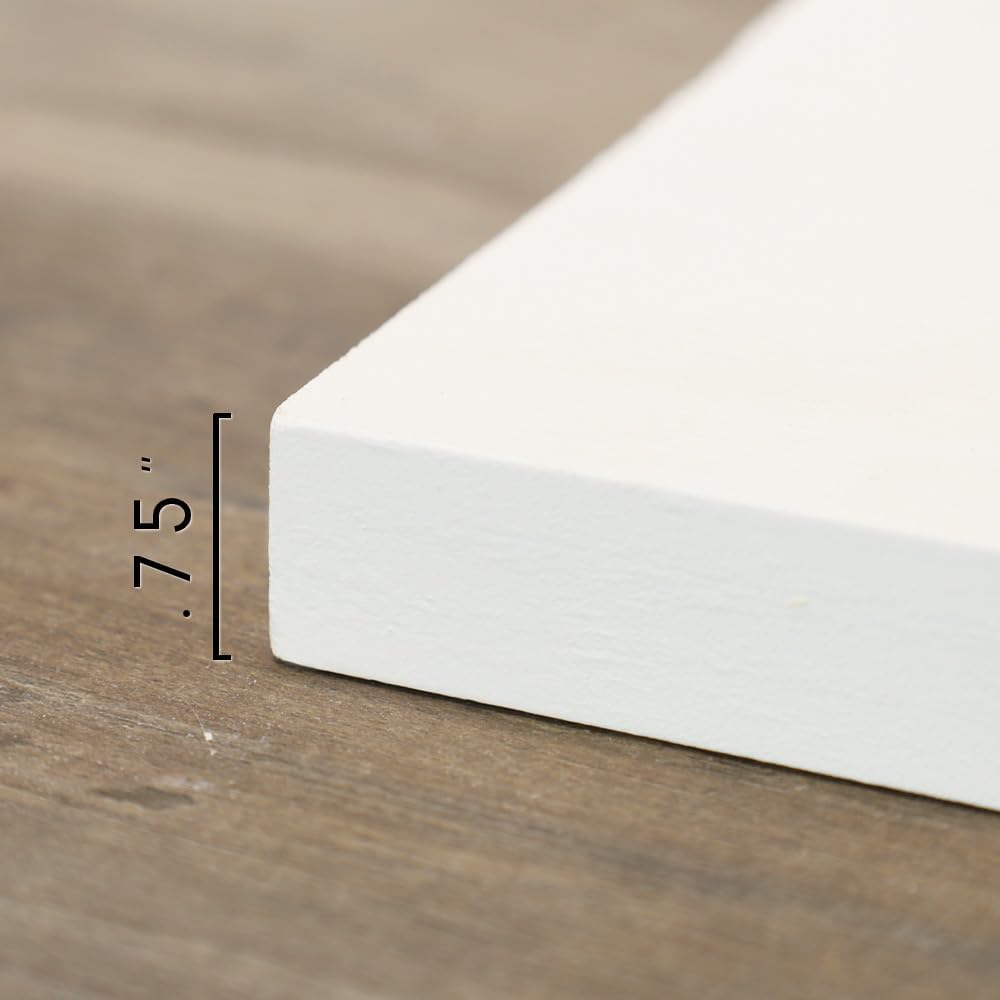 Simply Said, INC Inspire Boards Just Breathe Sign, Rustic Wooden Plaque, Farmhouse Wall Decor, Motivational Mindfulness Quote Board, 12 x 5.5 Inch