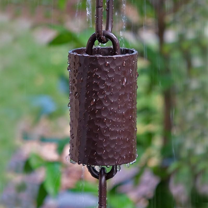 Nutshell Stores Kenchiku Rain Chain - Bronze - 12 Feet