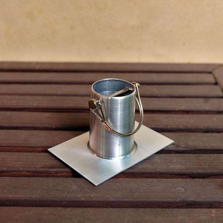 Nutshell Stores Kenchiku Rain Chain - Stainless Steel - 9 Feet