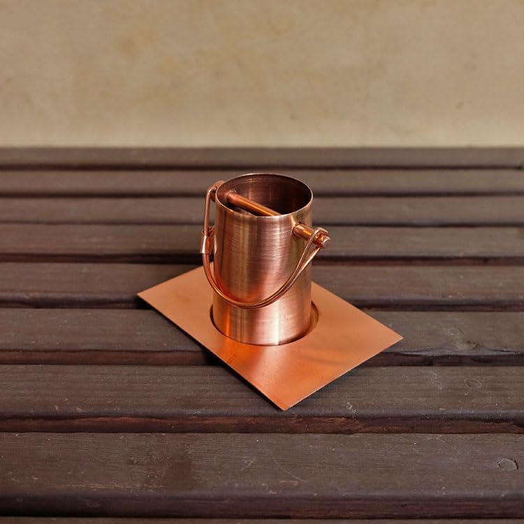 Nutshell Stores Acorn Cups Rain Chain - Copper - 10 Feet