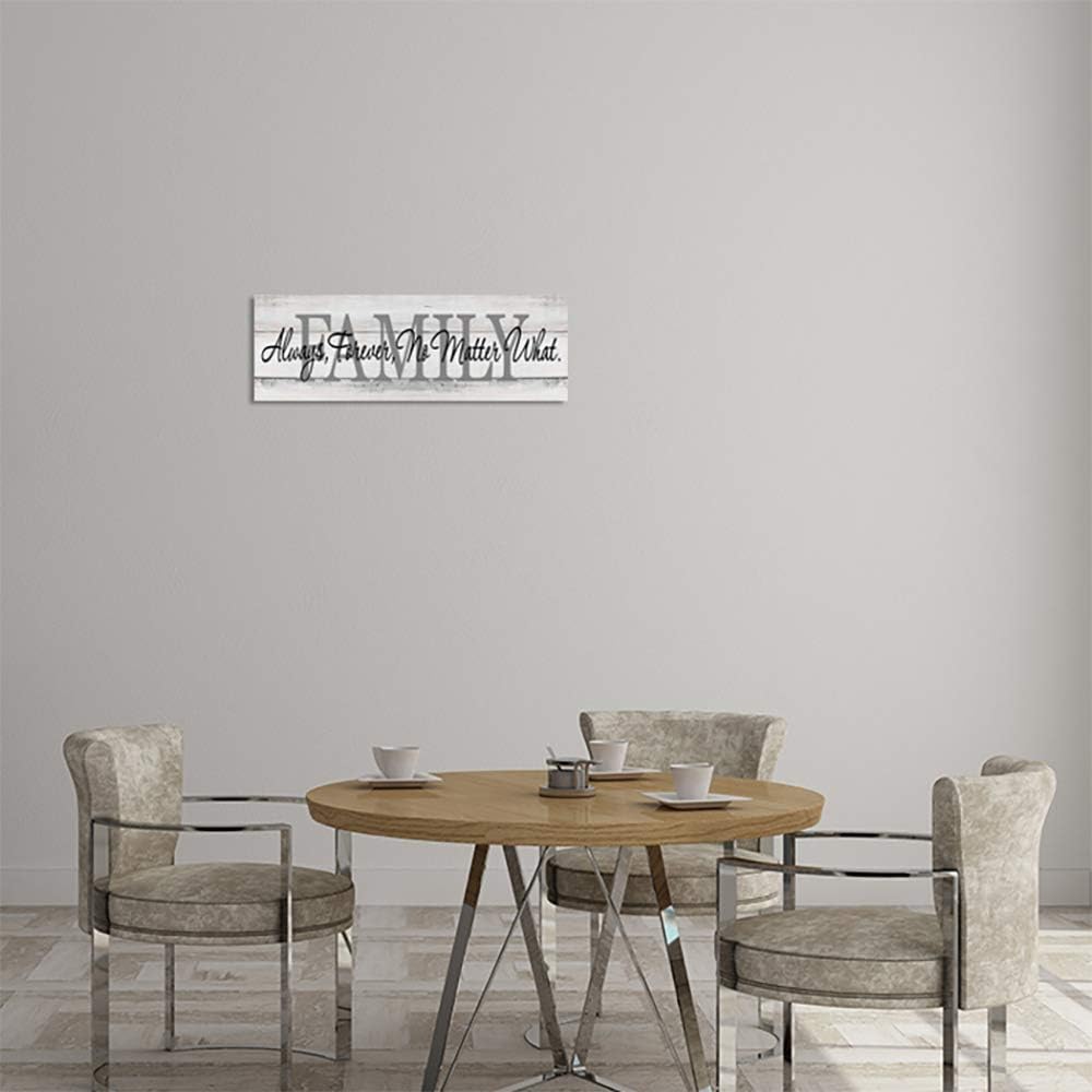 Family Sign Modern Farmhouse Decor Rustic Decor Living Room Wooden Plank Wood Signs Gifts 6x18 B3-06180062002