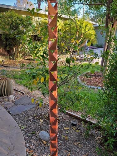 Nutshell Stores Origami Rain Chain - Copper - 15 Feet