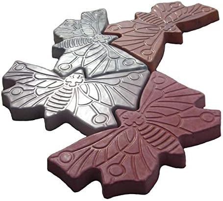 Concrete Mold DIY Sold one Decorative Stepping Stone Mold Concrete Cement Mould ABS Garden Path (S48)
