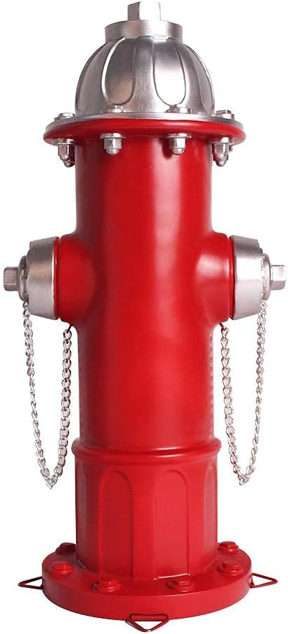 Dog Puppy Pee Post and Gift - Fire Hydrant Garden Decor Statue - Large, for Dogs