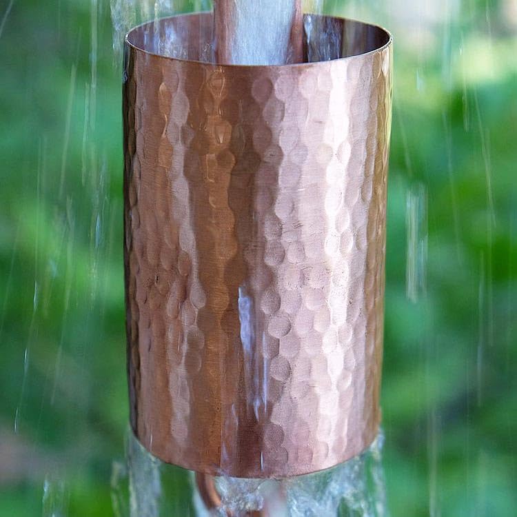 Nutshell Stores Kenchiku Rain Chain - Copper - 19 Feet