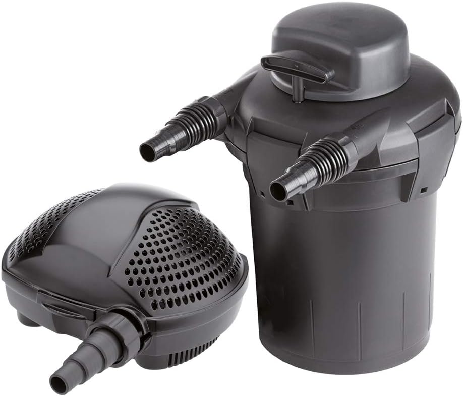 The Pond Guy SimplyClear Pressurized Filtration System - SimplyClear and SolidFlo G2 1250 Combo