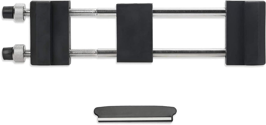 DMD Diamond Sharpening Stone Holder Set with Simple Adjustment Screws Holds the Stone Securely with Diomand Knife Sharpener Stones 丨 Durable Quality and Exquisite Design