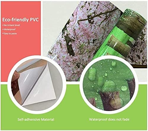 3D Door Wallpaper Self-Adhesive Door Poster - Beach Street - Door Film Photo Wallpaper Premium PVC Waterproof Door Sticker Wall Sticker for Bedroom Living Room Door Decoration Stickers 95 x 200 cm