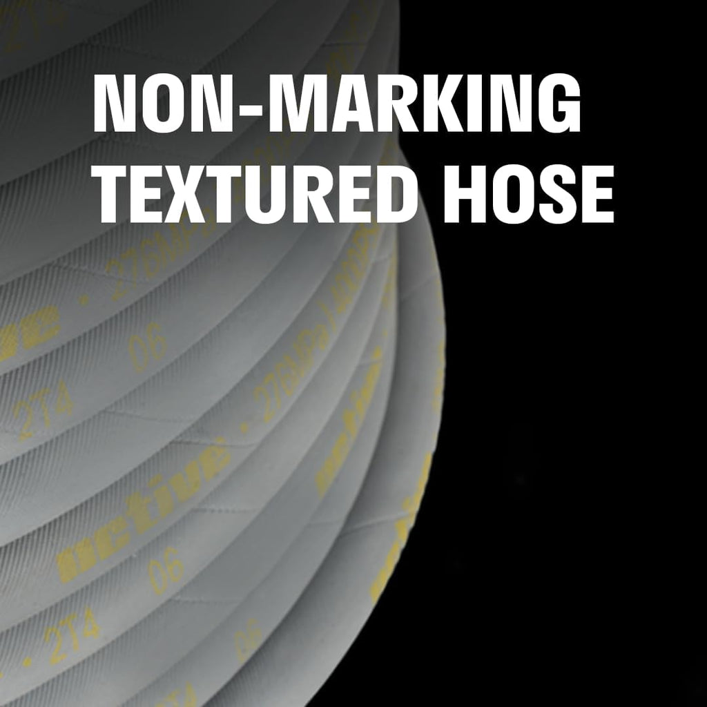 ACTIVE Pressure Washer Hose 50 Ft 5/16" - Kink Resistant Steel braided Power Washer Hose for All Electric & Gas Pressure Washers, Flex Hose w/Max 4000 PSI & 12 GPM at a peak temperature of 212F