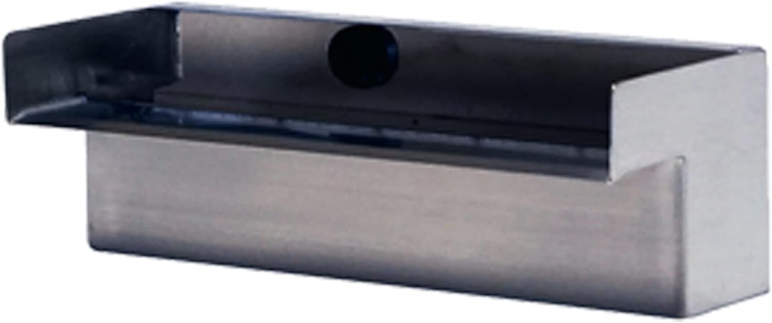 HALF OFF PONDS Steel Elegance 12" Stainless Steel Spillway - STE12-HOP