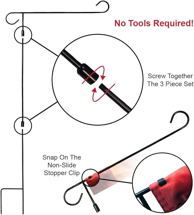 College Flags & Banners Co. Penn State Nittany Lions Garden Banner Flag with Stand Pole Holder