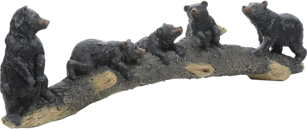 Black Forest Décor Bear Crossing Sculpture