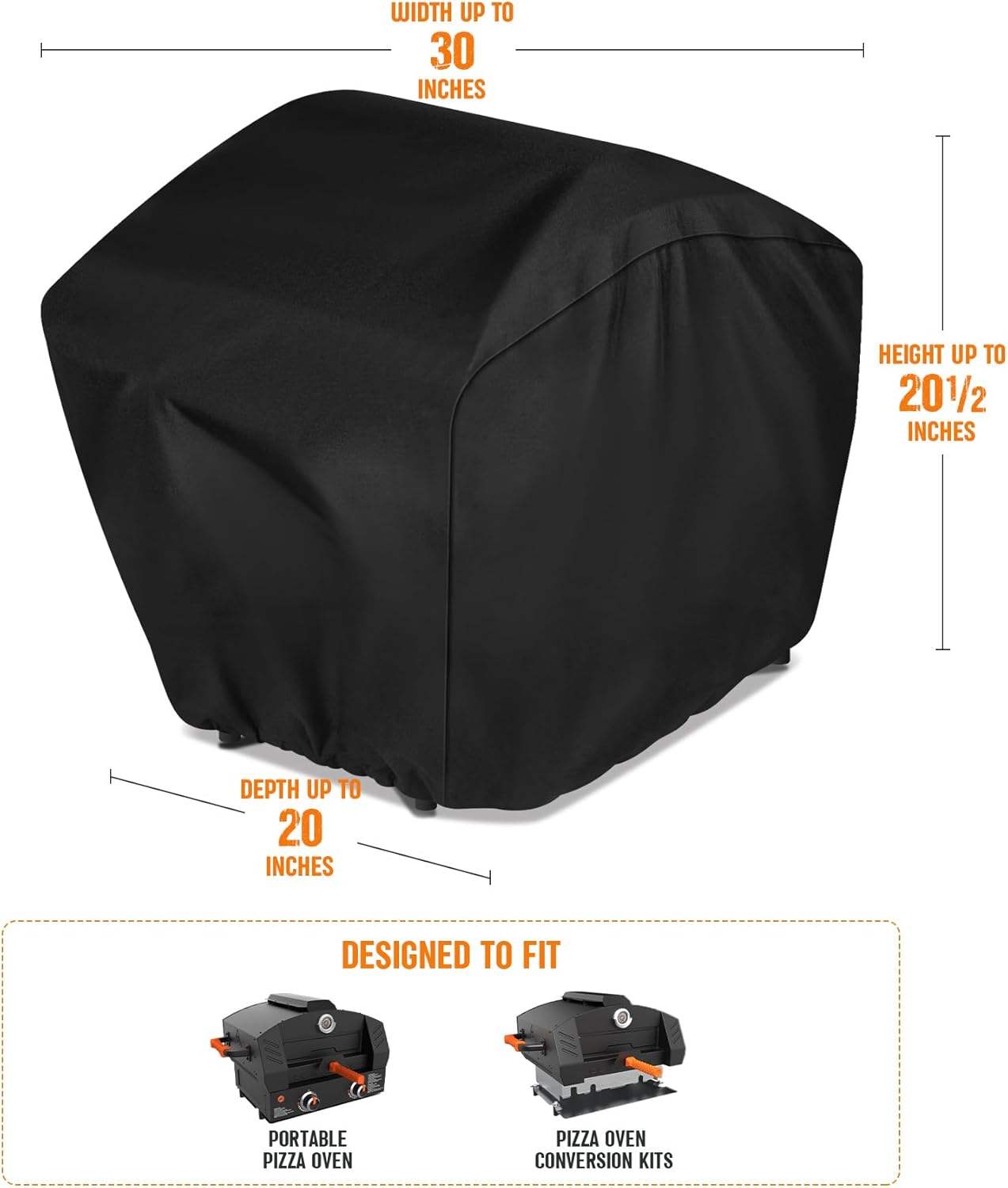 Stanbroil Pizza Oven Cover for Blackstone 22" Portable Pizza Oven, Adventure Ready Pizza Oven Cover Model #5559