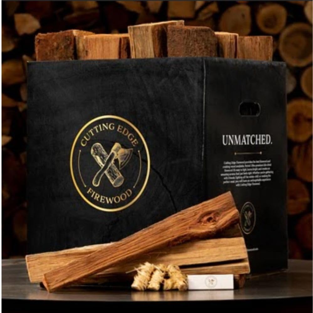 Cutting Edge Firewood 16 inch Full-Size Pizza Cut Ultra-Premium Oak Cooking Wood for Wood-Fired Pizza Ovens