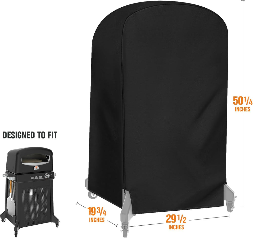 Stanbroil Pizza Oven Cover Fit Blackstone Standing Pizza Oven Model 6825, Heavy Duty 600D Polyester Canvas Pizza Oven Cover Water Resistant