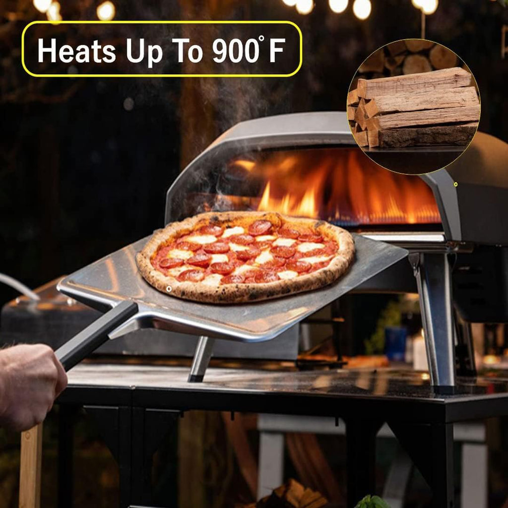 Kiln Dried ~6 x 0.5-1.5 Inch Mini Pizza Oven Cooking Logs, Wood Logs for Grills and Smokers, Solo Stove Mesa XL (790 Cubic Inches), Cherry