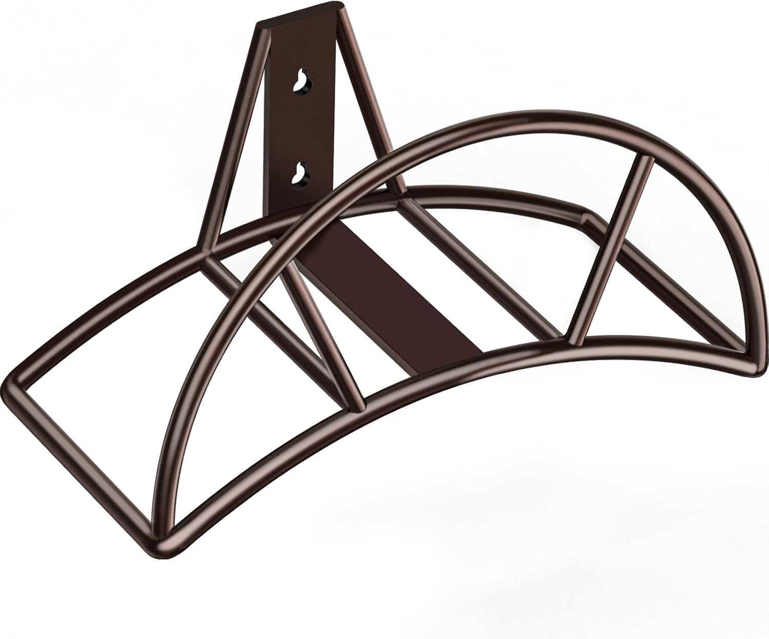 TomCare Garden Hose Holder Heavy Duty Water Hose Holder Wall Mount Hose Hanger Decorative Durable Garden Hose Storage Hose Reel Solid Metal Hose Stand Sturdy Hose Holders for Outside Yard, Bronze