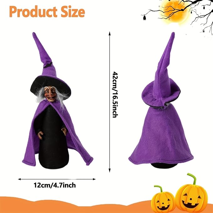 Halloween Decoration Solar Garden Statue Skeleton Spooky Hands Mummy Pumpkin Outdoor Figurines Lighted Lawn Yard Patio Porch Ornament Gift