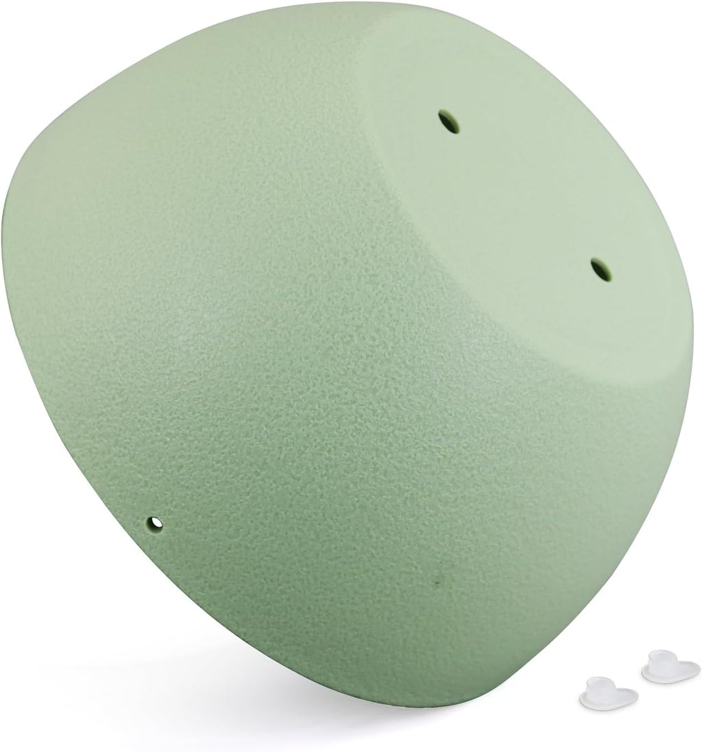 12 inch Large Hanging Planters Plant Pots for Indoor Outdoor Plants, 2 Pack Hanging Flower Pots with Drainage Holes and Chain for Garden Porch, Plastic Hanging Baskets for House Plants, Green