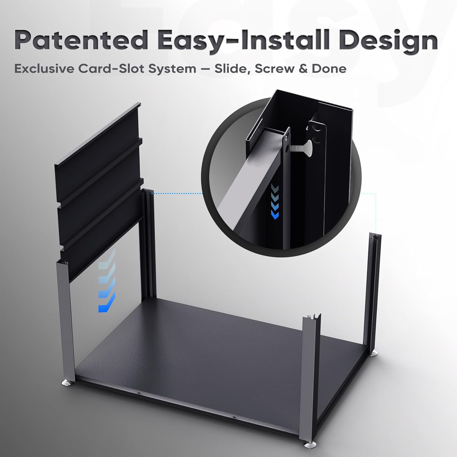 Quictent Metal Deck Box 150 Gallon Outdoor with Hydraulic Lid, Easy Assemble Waterproof Weather-Resistant Storage Bin, 660LBS Capacity for Patio/Garden/Poolside, Grey