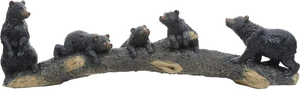 Black Forest Décor Bear Crossing Sculpture