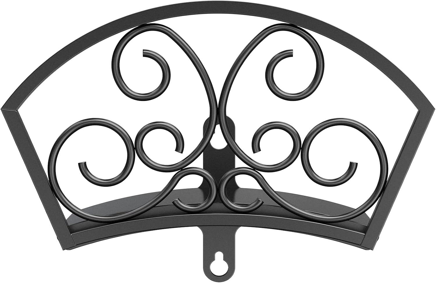 GOFORWILD Garden Hose Holder, Decorative Star Hose Butler Sturdy Water Hose Rack, Durable Wall Hose Hanger, Holds 125-Feet of 5/8-Inch Hose, Hose Reel, Made of Gauge Steel, 7019