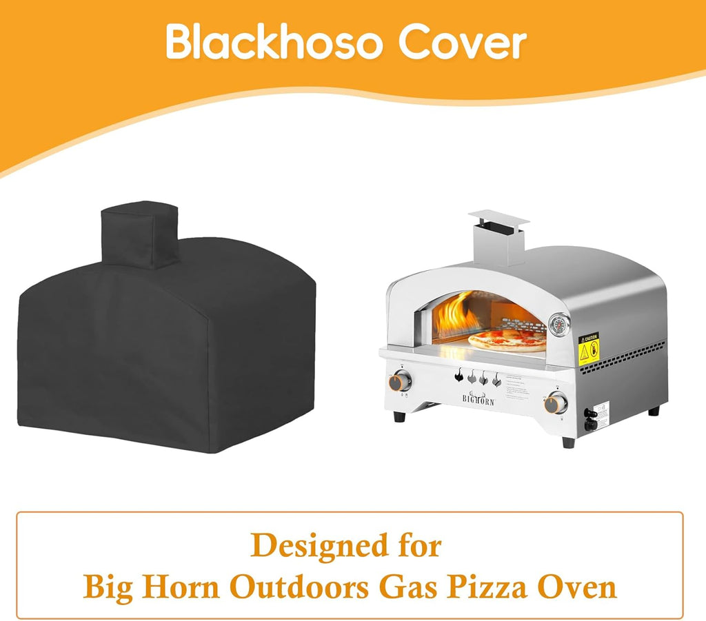 Pizza Oven Cover for Big Horn Outdoors Gas Pizza Oven, Waterproof Dustproof Pizza Oven Cover, Outdoor Oven Accessory, Heavy Duty Cover for Big Horn Outdoors Oven