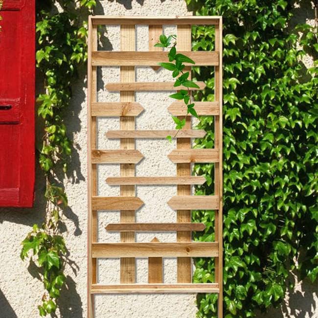 Premium Cedar Camelot Trellis – 72" H x 28" W Elegant Wooden Garden Trellis for Climbing Plants – Outdoor Cedar Lattice Panel for Privacy & Decor – Sturdy Plant Support by Prime Retreat