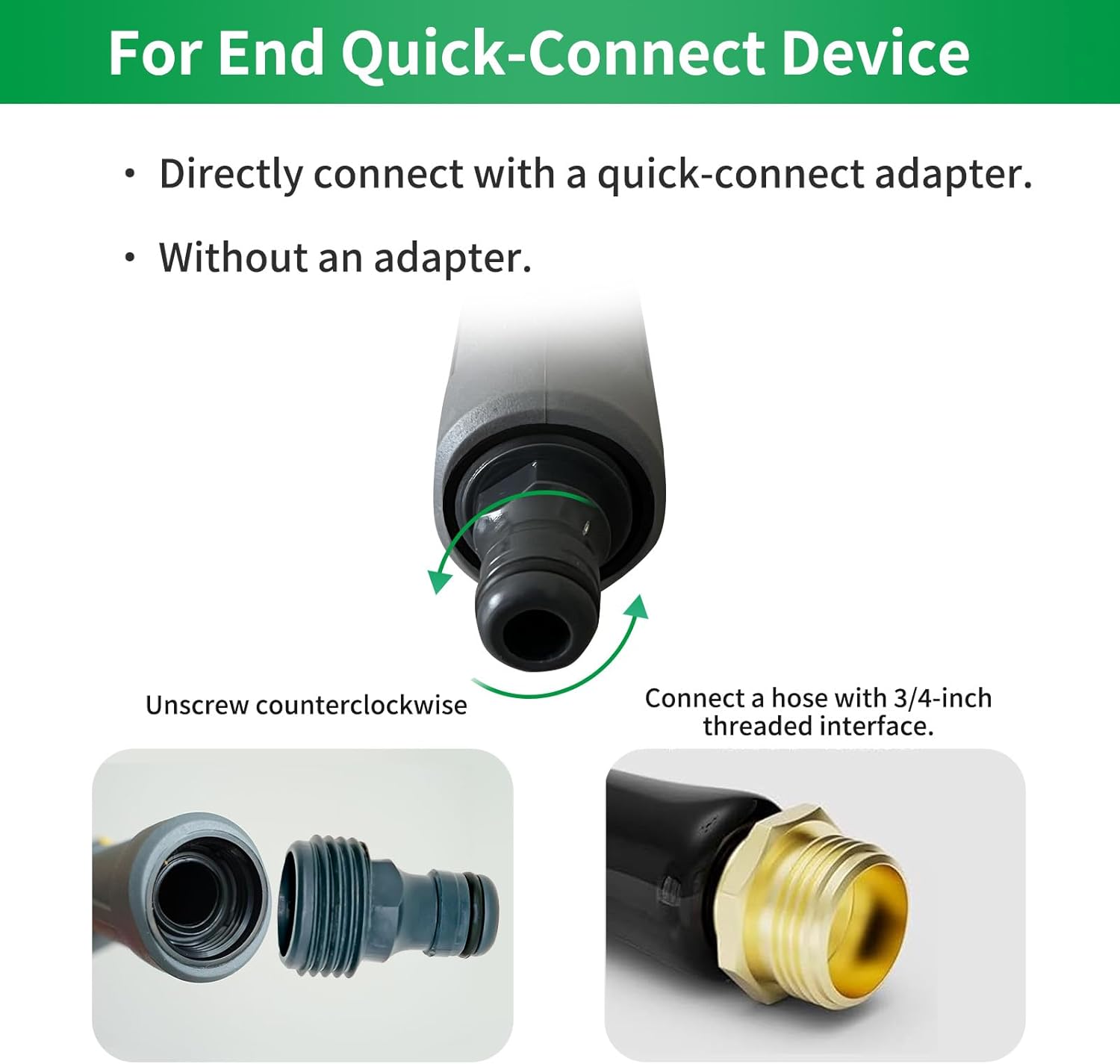 29”-43”Long Telescopic Tube Metal Watering Wand,Water Hose Sprayer Nozzle,180° Swivel Head|10 Spray Patterns|Flow Control, Perfect Garden Hose Wand to Water Hanging Baskets, Shrubs