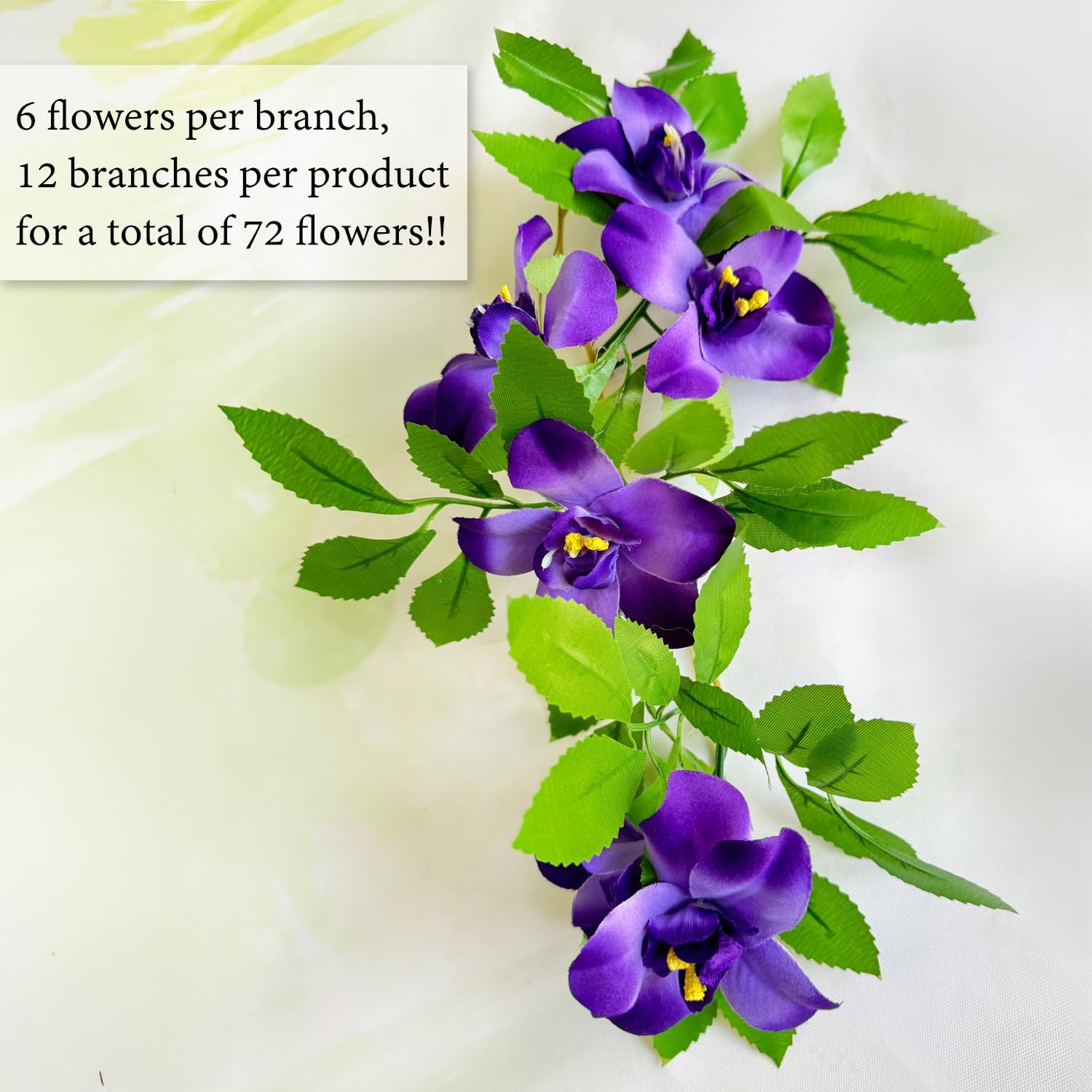 Expandable Fence Privacy Screen for Balcony Patio Outdoor,Decorative Faux Ivy Fencing Panel,Artificial Hedges (Single Sided Leaves) (1, Branches -Purple Fowers)