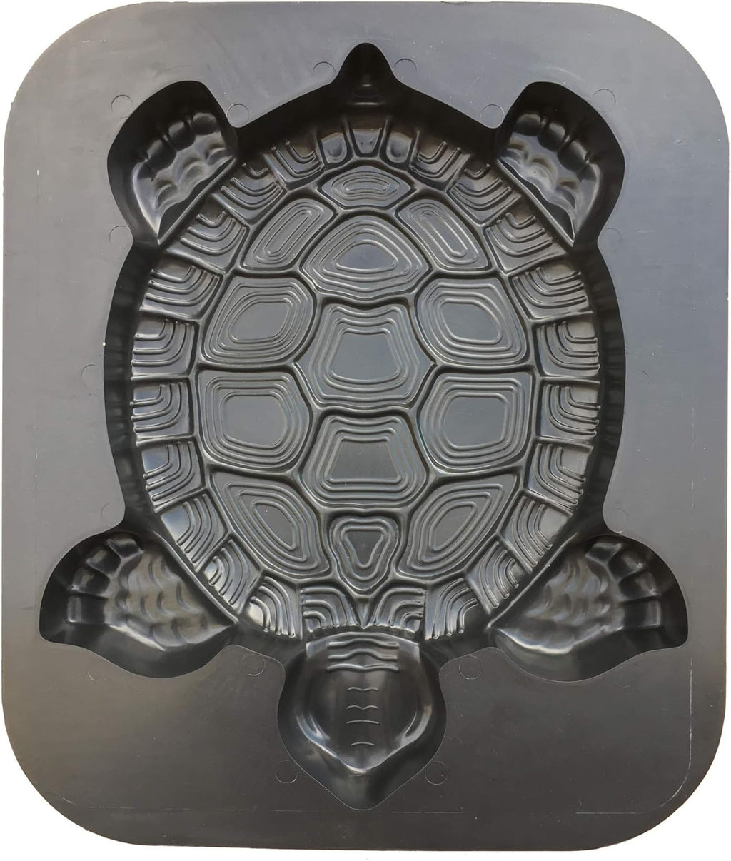 Turtle Shape Stepping Stone Mold, Tortoise Concrete Cement Mould Walk Maker, DIY Personalized Manual Garden Lawn Pathmate Paving Pavement Paver