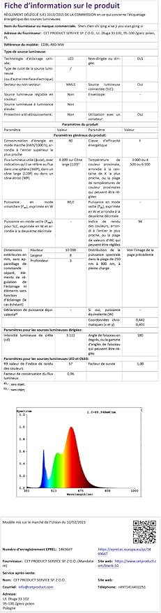 32.8ft(10M) DC 24V Red COB LED Strip Light IP65 Waterproof 3840LEDs Uniform Glow Dotless Flexible LED Tape Lights for DIY Garden Backyard Hallways Stairs Decoration(No Power Supply)