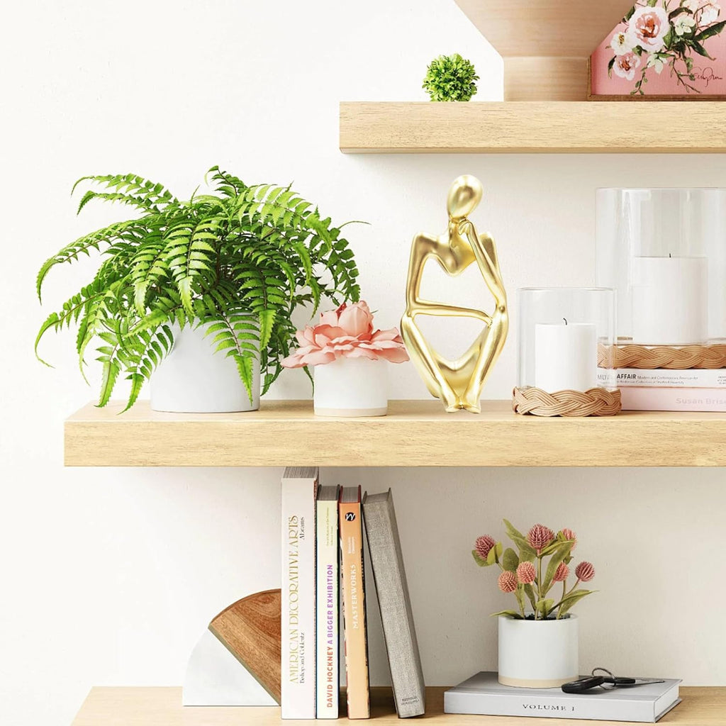 Thinker Statues and Sculptures, Resin Thinker Statue Ornaments, Abstract Style Sculptures, Housewarming Gifts, Housewarming Decorations, Living Room Dining Desk Decorations