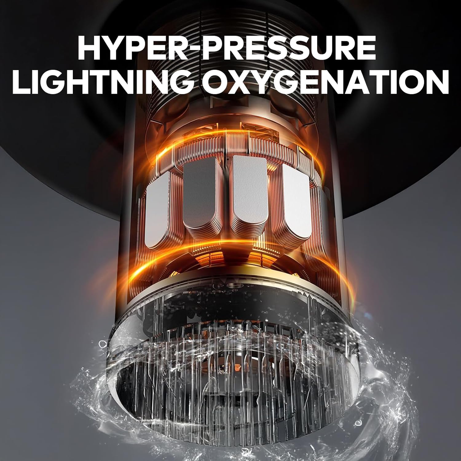 Pond Fountain Aerator, 1HP 15000 GPH Floating Fountain Pump with Timer & 100FT Cord, Stainless Steel Pond Jet System for Large Outdoor Ponds & Lakes