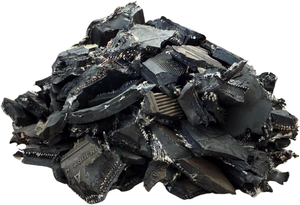 100% Wire-Free Rubber Mulch – Unpainted, 20 lb (0.8 cu ft) | Long-Lasting, Low Maintenance, Safe for Kids & Pets – Landscaping & Playground Ground Cover”