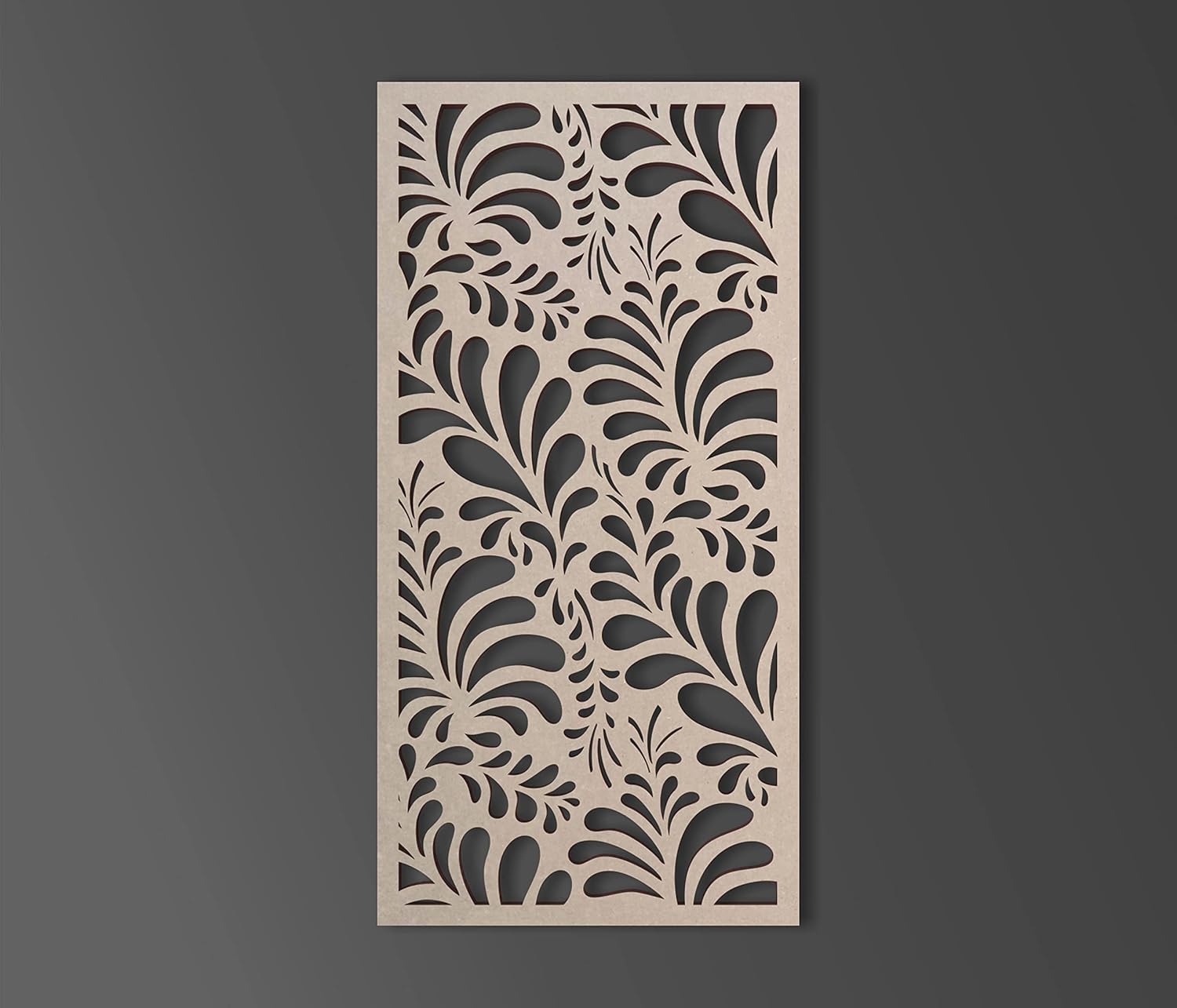 Wooden Flower Pattern Lattice - Home Decor Mandala Wall Art, Wall Panels, Overlays, Trellis, Privacy Screens & Yard Decor