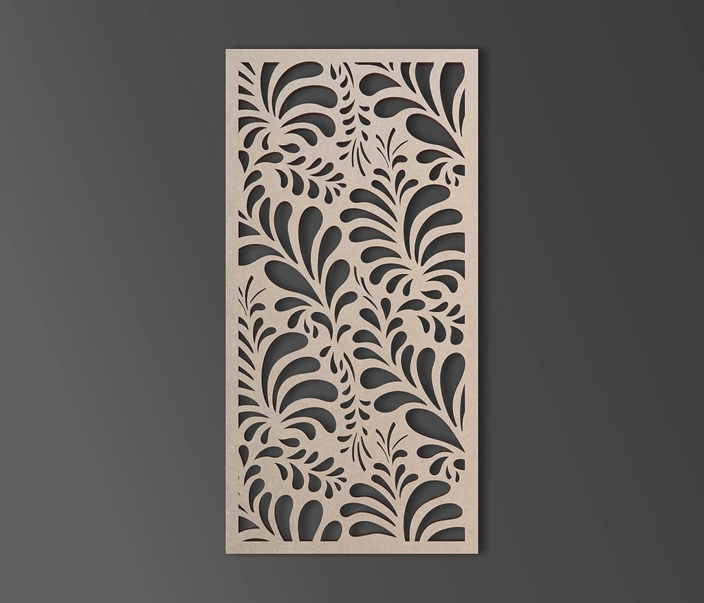 Jess and Jessica Wooden Flower Pattern Lattice - Home Decor Mandala Wall Art, Wall Panels, Overlays, Trellis, Privacy Screens & Yard Decor