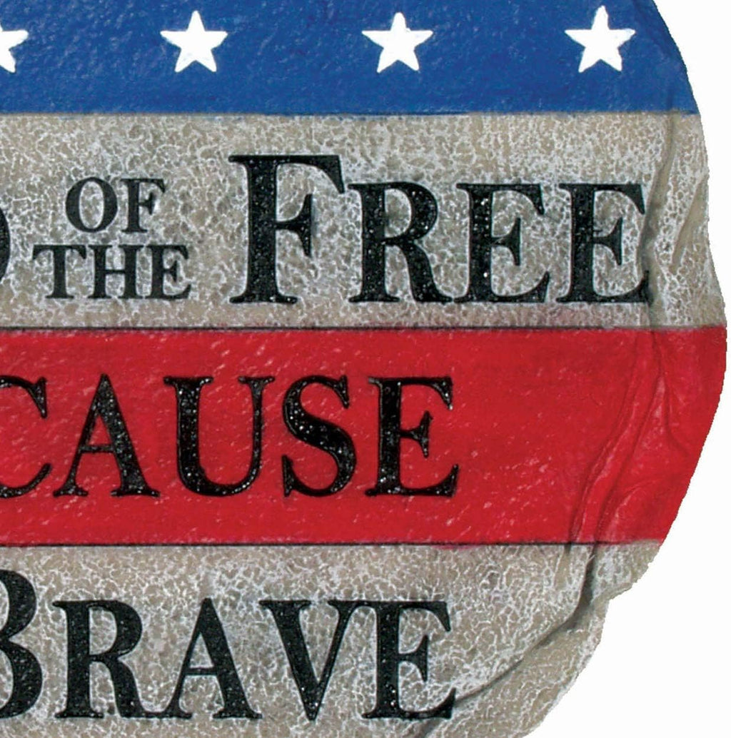 Spoontiques Land of The Free Stepping Stone, one size