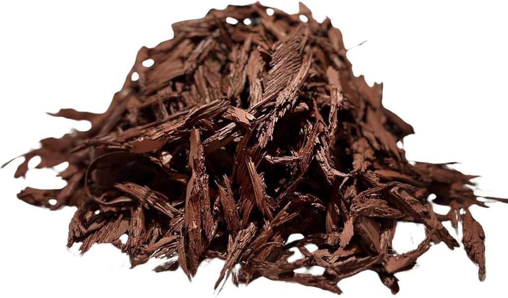 100% Wire-Free Shredded Rubber Mulch – Red – 20 lb (1.2 cu ft) – Long-Lasting, Low Maintenance, Safe for Kids & Pets – Ideal for Landscaping & Playgrounds