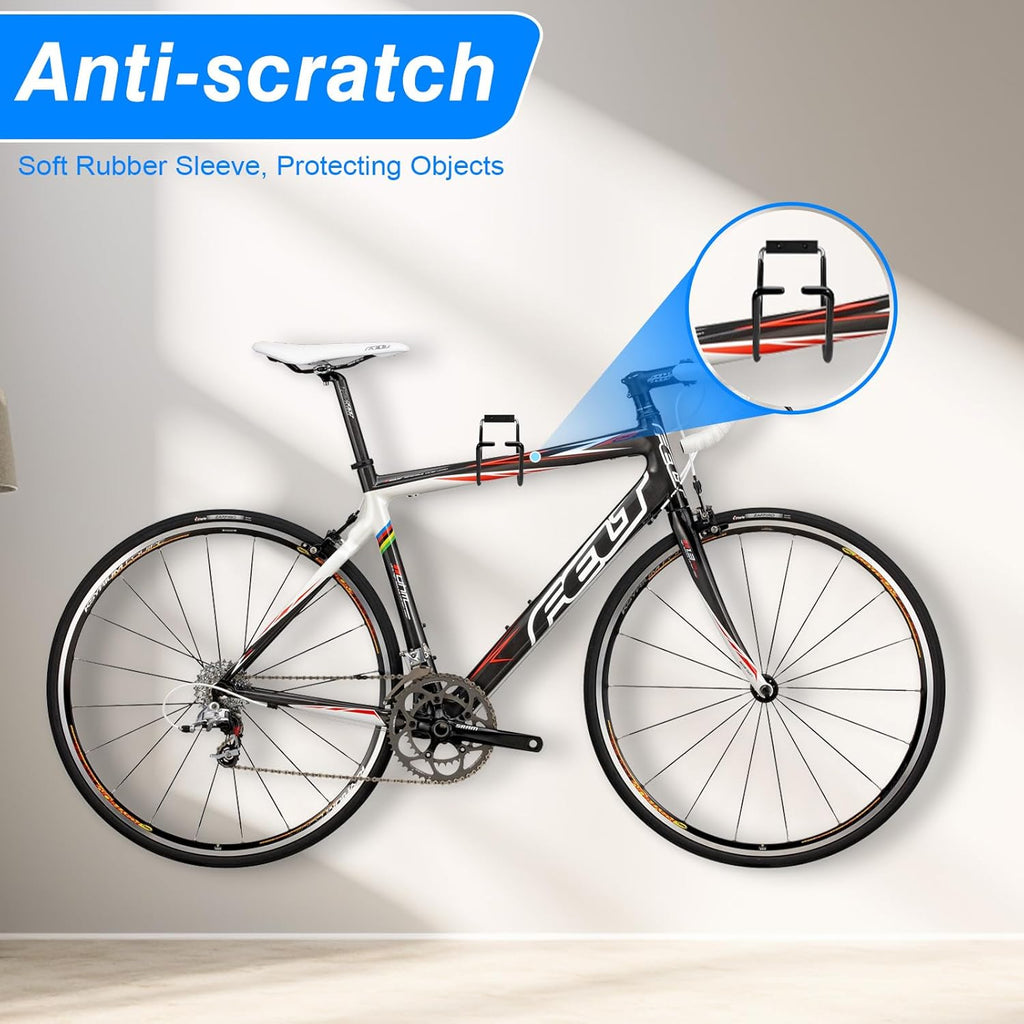 Garden Hose Holder Water Hose Hanger Wall Mounted,304Stainless Steel Solid Hose Hook Holds Up to 150Ft Garden Hose, Expandable Hose, Water Hose - Orange