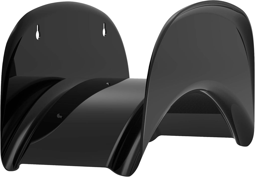 Gardzen Heavy Duty Hose Hanger Wall Mount, Hose Holder, Hook, Rack, Support for Outside, Black