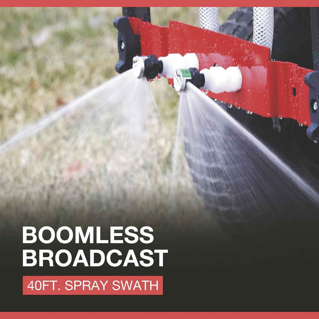 NorthStar High Flow ATV Boomless Broadcast and Spot Sprayer - 26-Gallon Capacity, 5.5 GPM, 12 Volts